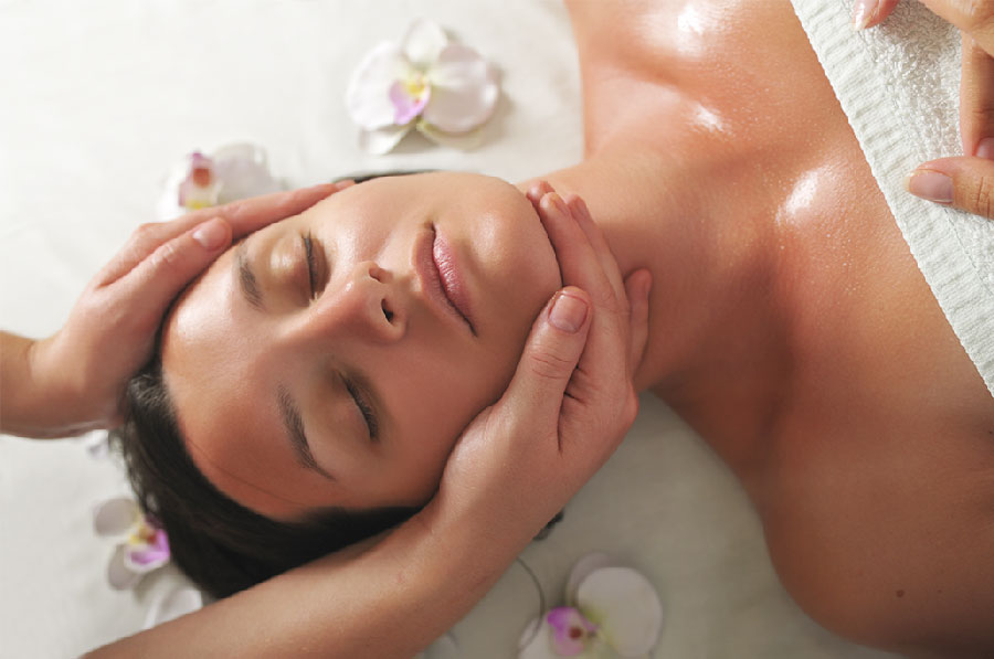 Traditionelle Öl-Massage